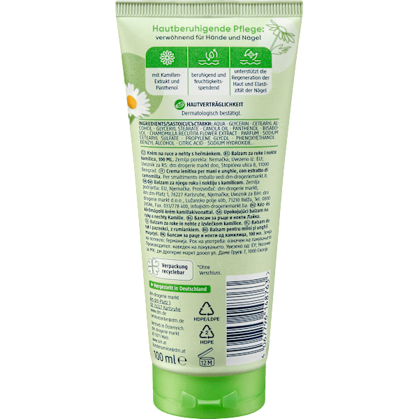 Hand- und Nagelbalsam Kamille Balea