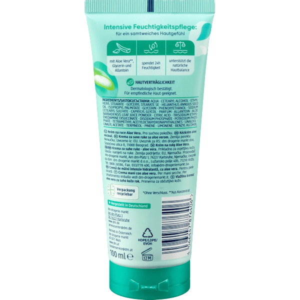 Handcreme Aloe Vera Balea