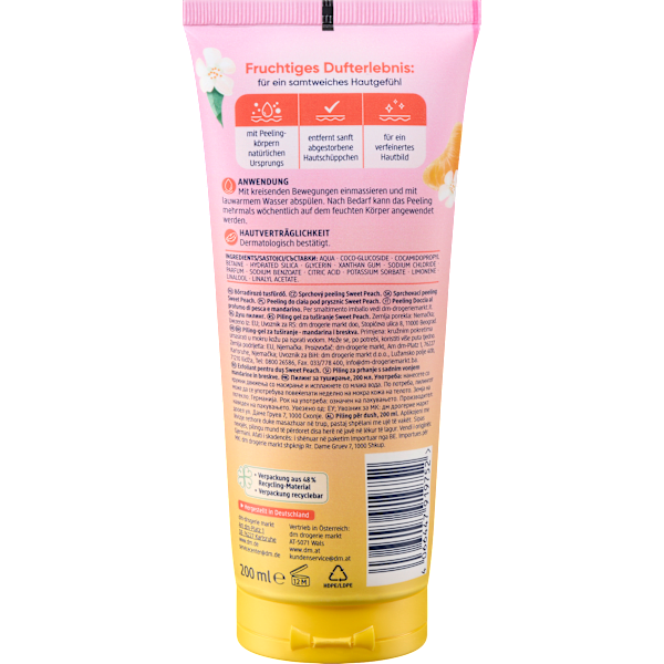 Körperpeeling Sweet Peach Balea