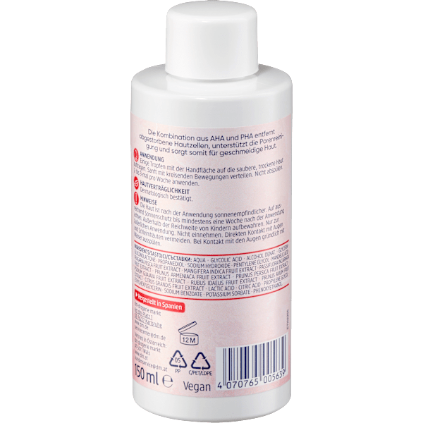 Liquid Peeling mit Kirsch-Extrakt Balea