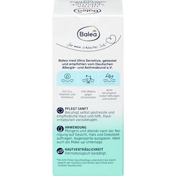 Anti-Pickel Gesichtspflege Ultra Sensitive Balea med