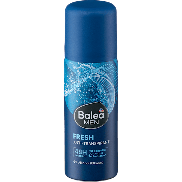 Antitranspirant Deospray Fresh, Reisegröße Balea MEN