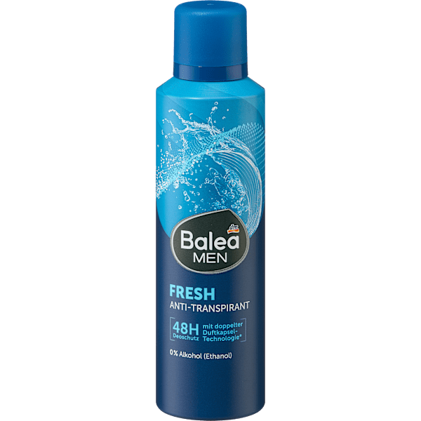 Antitranspirant Deospray Fresh Balea MEN