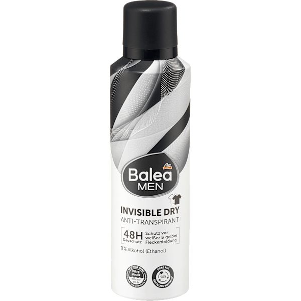 Antitranspirant Deospray Invisible Dry Balea MEN