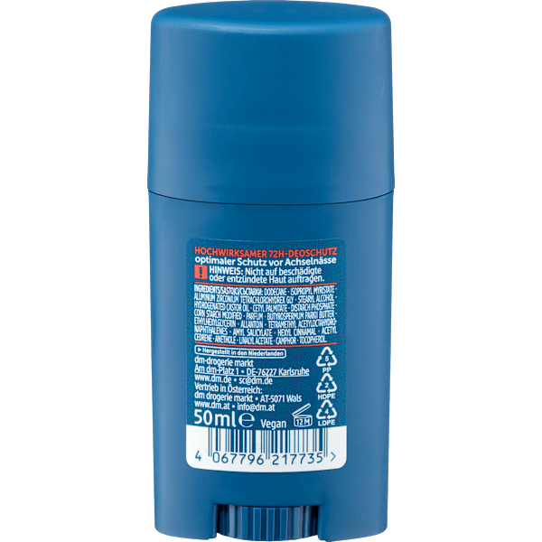 Antitranspirant Deostick Extra Dry Balea MEN