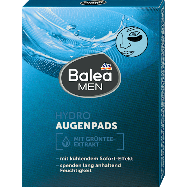 Augenpads Hydro (6 Paar) Balea MEN