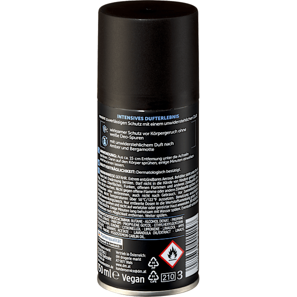 Deospray Dark Elegance Balea MEN