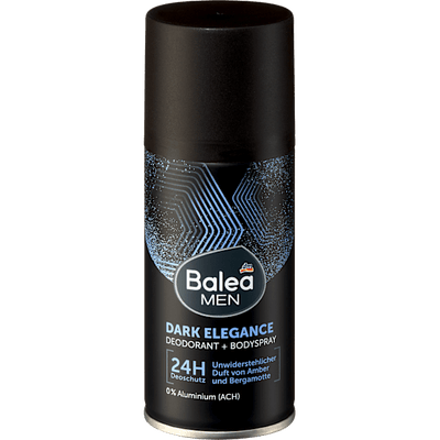 Balea MEN Deodorant spray Dark Elegance, 150 ml
