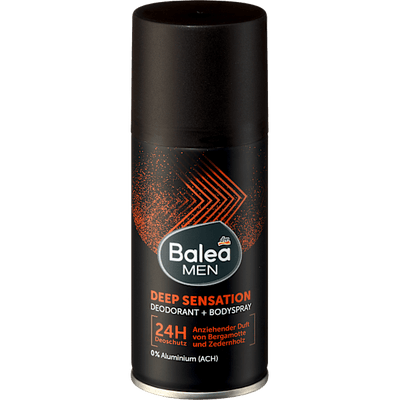 Balea MEN Deodorant spray Deep Sensation, 150 ml