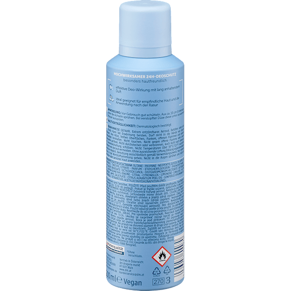 Deospray Sensitive Balea MEN