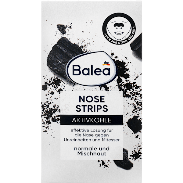 Nosestrips mit Aktivkohle Balea