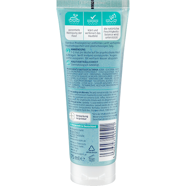 Peeling Gel Aloe Vera Balea