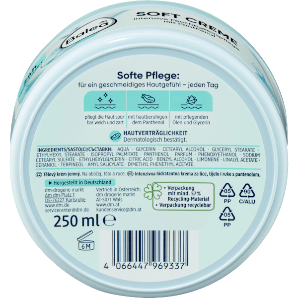 Pflegecreme Soft Balea