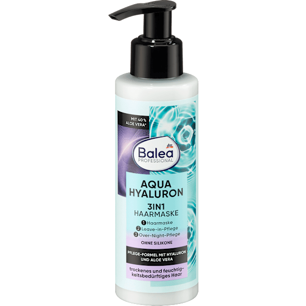 Haarmaske 3in1 Aqua Hyaluron Balea PROFESSIONAL