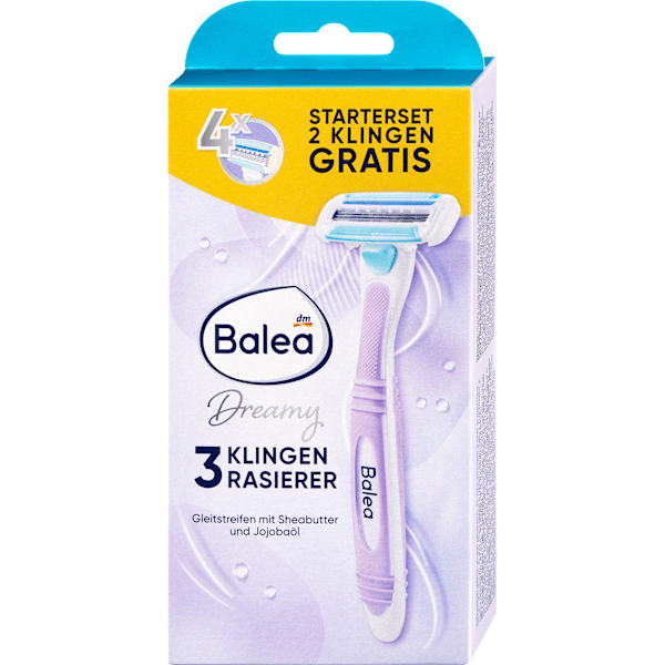 Rasierer 3-Klingen Dreamy Vorteilspack Balea