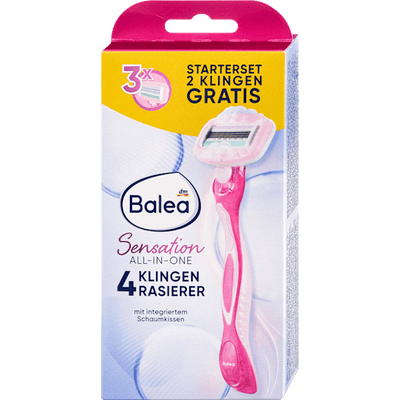 Balea Razor 4-blade Sensation value pack, 1 piece