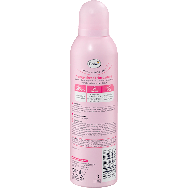 Rasiergel Aloe Vera & Avocadoöl Balea