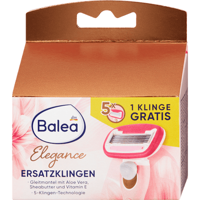 Balea Razor blades Elegance, 5 pcs