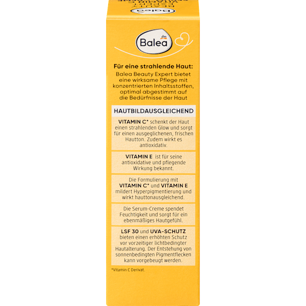 Serum Beauty Expert Vitamin C Serum-Creme LSF 30 Balea