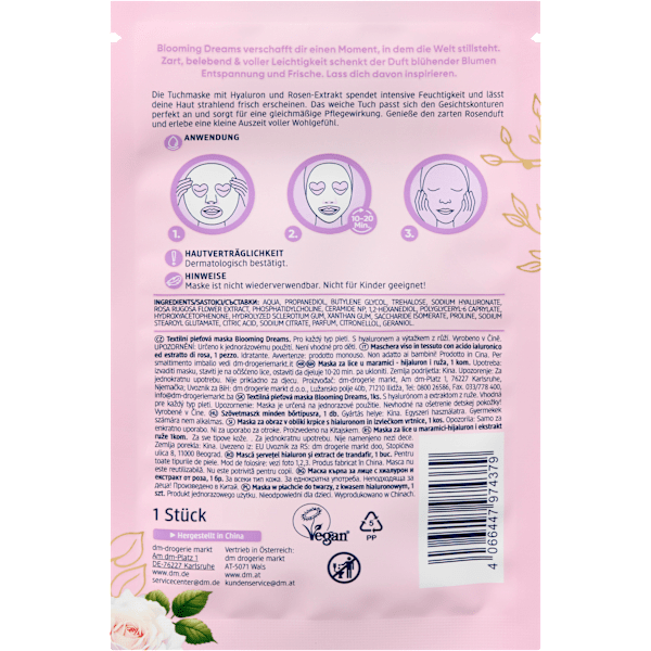 Tuchmaske Blooming Dreams Balea
