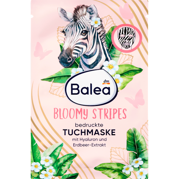 Tuchmaske Bloomy Stripes Balea