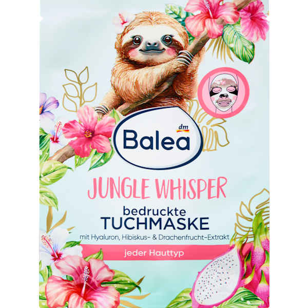 Tuchmaske Faultier, Jungle Whisper Balea