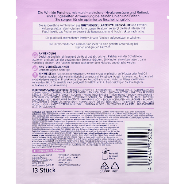 Wrinkle Patches Multi-Zone Balea