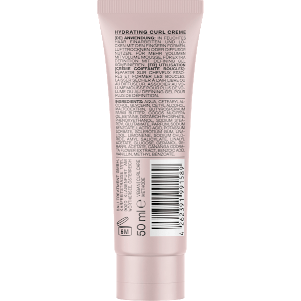 Lockencreme Hydrating Curl Cream, Reisegröße BALI CURLS