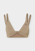 adidas Performance Optime Workout Twist Reversible Light Support - Light support sports bra - khaki six