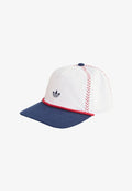 adidas Originals ADIDAS ORIGINALS DAD CAP WITH ROPE UNISEX - Cap - white   night indigo   team victory red