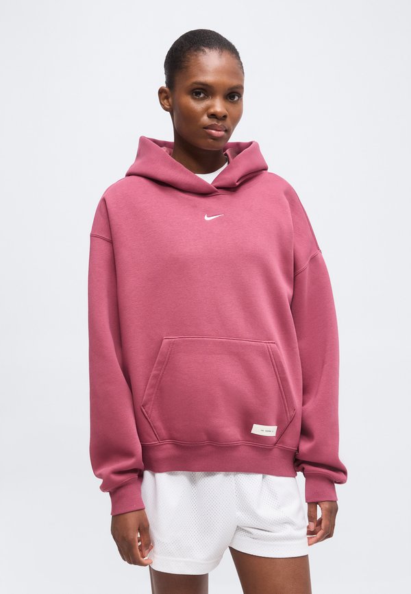 Nike Performance BBALL HOODIE - Hoodie - pink smoke/white
