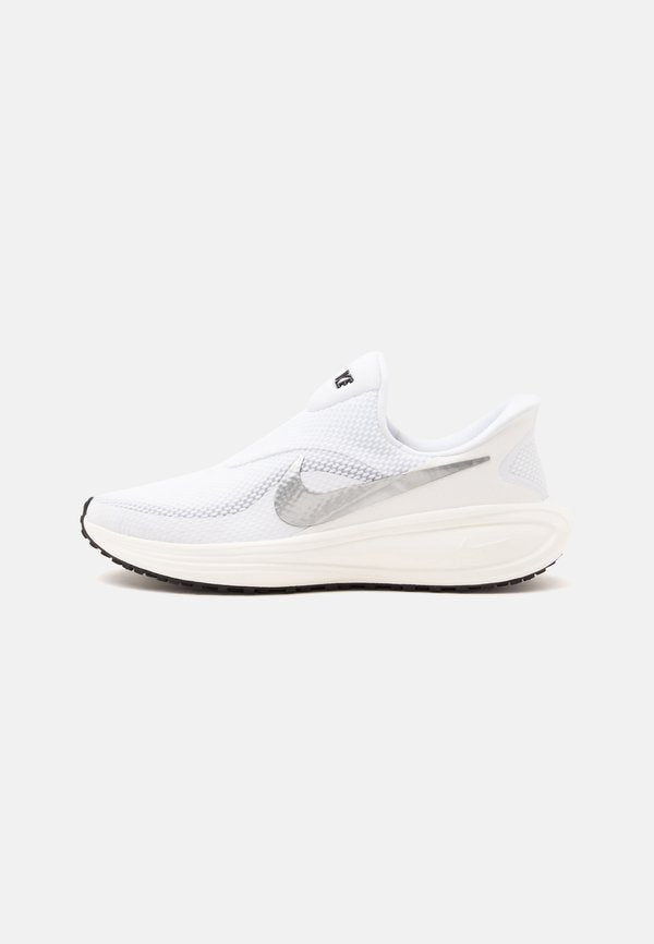 Nike Performance REVOLUTION 8 - Road running shoes - white/metallic silver-coloured/sail/black/anthracite