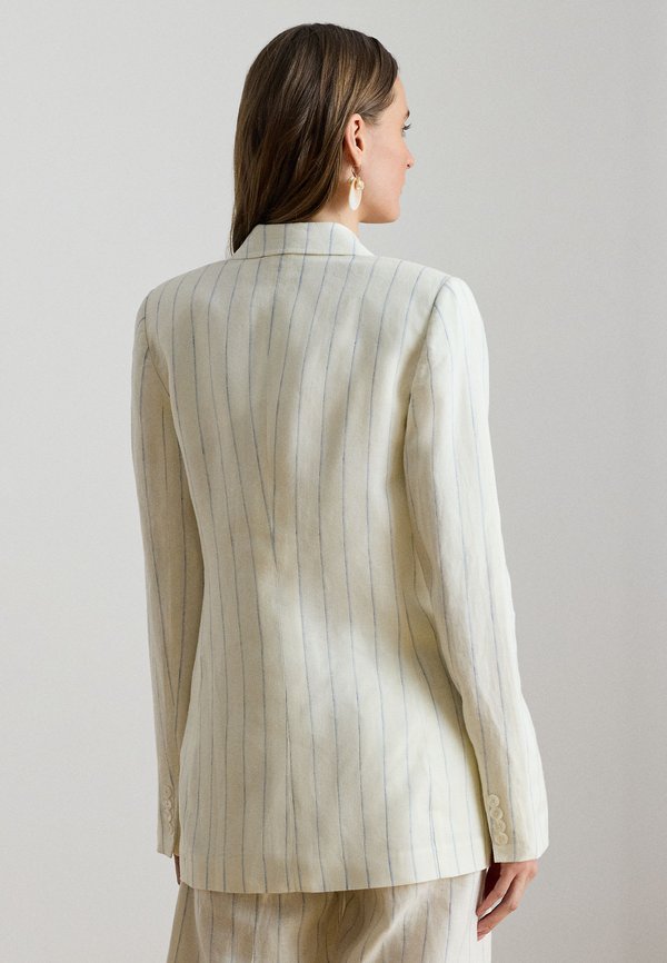 Lauren Ralph Lauren STRIPED LINEN TWILL BLAZER