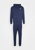 Nike Sportswear CLUB FLEECE - Tracksuit - midnight navy/white