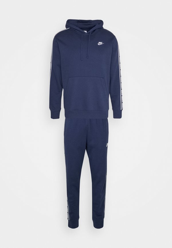 Nike Sportswear CLUB FLEECE - Tracksuit - midnight navy/white