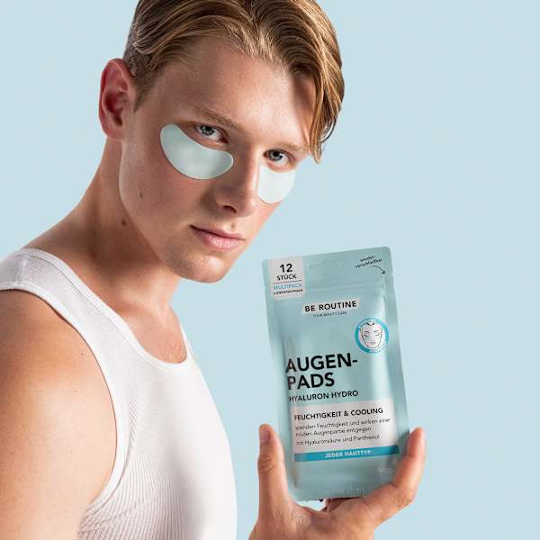 Augenpads Hydrogel Hyaluron Multipack (6 Paare) BE ROUTINE