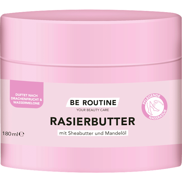 Rasierbutter Drachenfrucht- & Wassermelonenduft BE ROUTINE