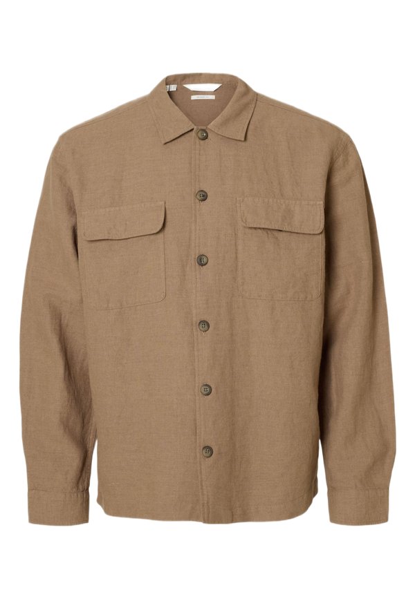 Selected Over Linen Blend