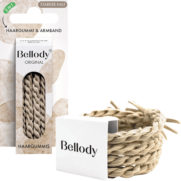 Haargummis Original Champagne Beige Bellody
