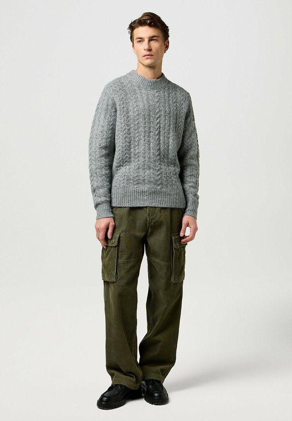 Wrangler LONG SLEEVE CABLE REGULAR FIT