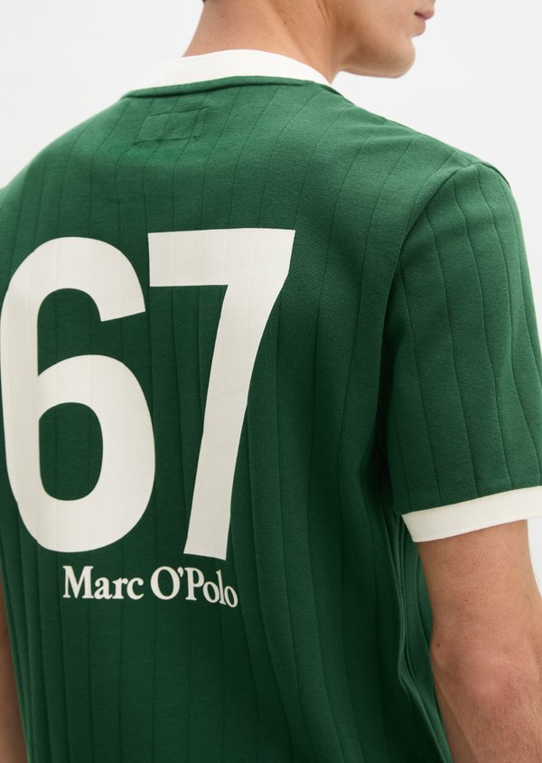 Marc O'Polo MOP CLUB '67 FOOTBALL TRICOT SHIRT, RIB