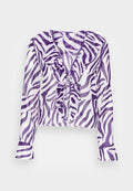 Nly by Nelly FRONT TIE RUFFLE BLOUSE