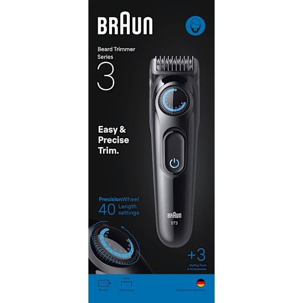 Elektrischer Barttrimmer, Series 3 Beard Trimmer BT3520 Braun