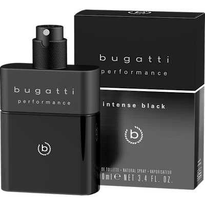 bugatti Performance Intense Black Eau de Toilette, 100 ml
