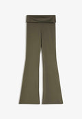 Bershka TROUSERS - Trousers - green