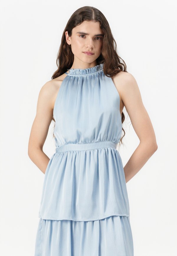 VILA VINIDIA HALTERNECK SHORT DRESS