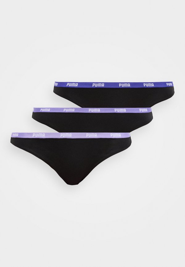 Puma 3 PACK - Thong - purple