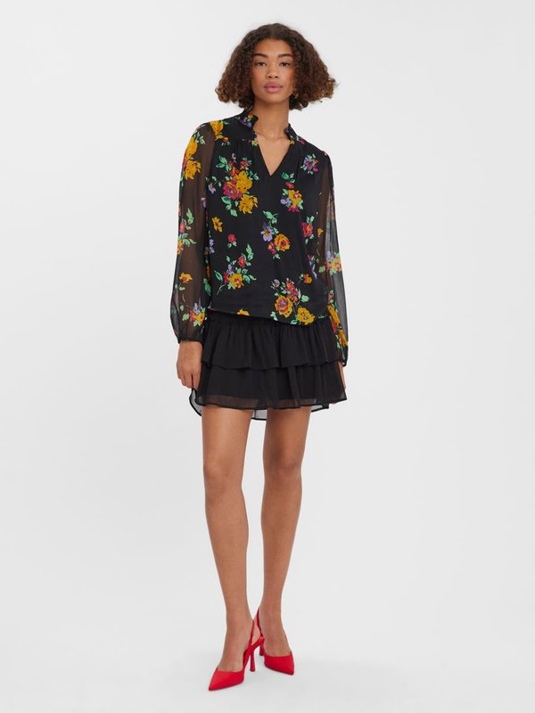Vero Moda VMKAYA FALL LS V-NECK WVN