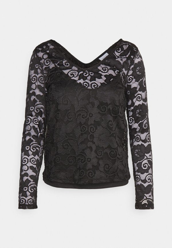 VILA Petite VISANDRA V NECK