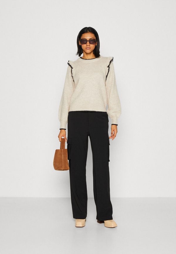 Selected SLFALVA FRILLS O-NECK